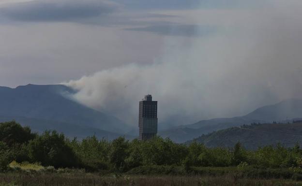 Incendio en el Bierzo
