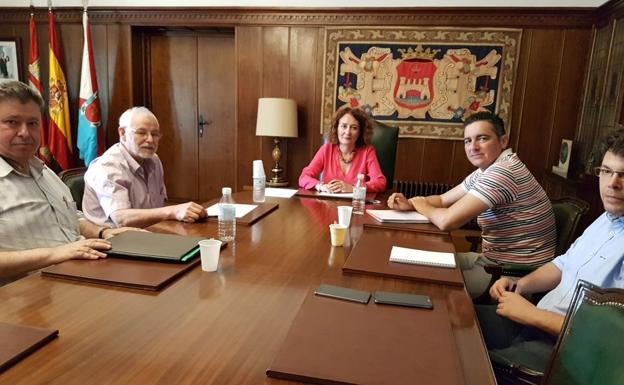 Imagen de la reunión.