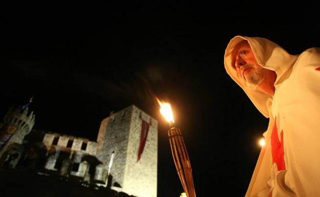 Imagen de la Noche Templaria de Ponferrada.