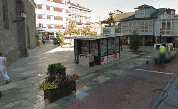 Plaza Mayor de Bembibre.