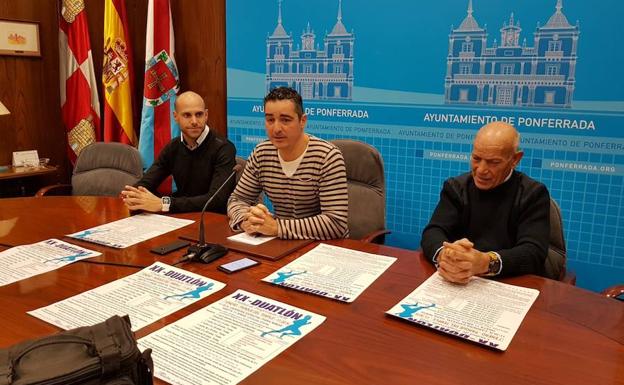 Imagen de la presentación del duatlón./