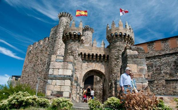 Castillo de los Templarios de Ponferrada./