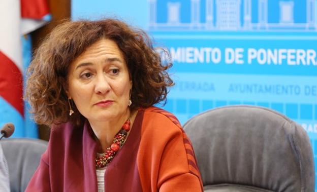 La alcaldesa de Ponferada, Gloria Fernández Merayo./César Sánchez