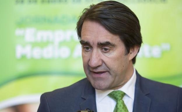 El consejero de Fomento y Medio Ambiente de la Junta de Castilla y León, Juan Carlos Suárez-Quiñones./R. VALTERO