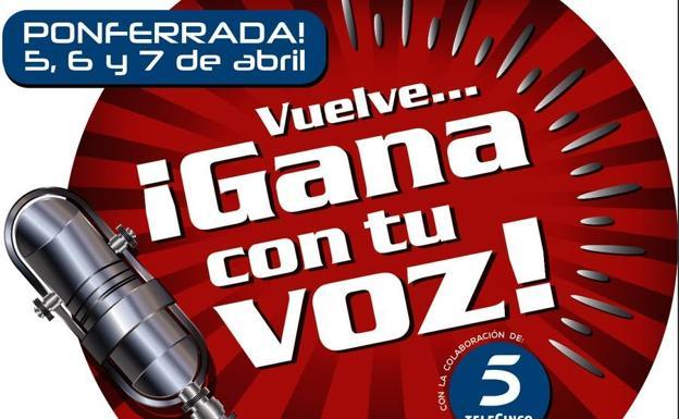 'Gana con tu voz' finaliza esta semana el plazo de inscripción
