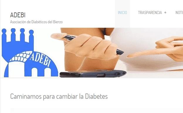 Imagen de la nueva web de Adebi./