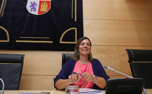 Milagros Marcos comparece en rueda de prensa posterior al Consejo de Gobierno