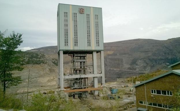 Instalaciones de la Vasco en Santa Lucía de Gordón este fin de semana.