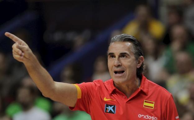 Sergio Scariolo, durante un partido. /EFE