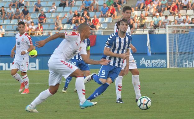 Gianni, en el partido ante el Lorca./Francisco Alonso