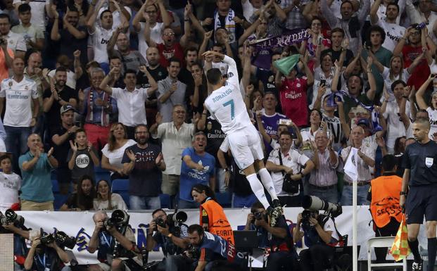 Cristiano Ronaldo, delantero del Real Madrid.