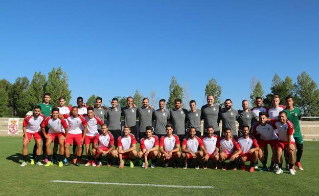 Plantilla con la que la Cultural inició la pretemporada./