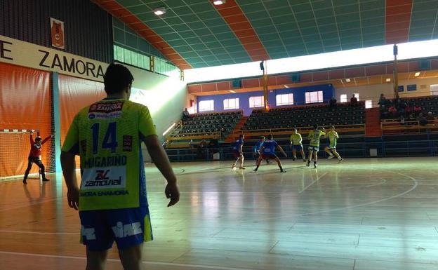 Lance del partido./