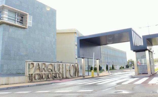 Entrada del Parque Tecnológico de León./