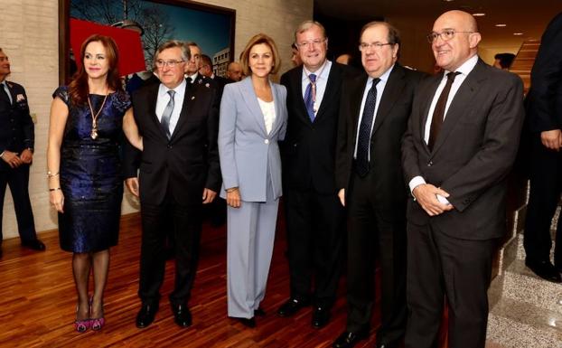 Silván. en el acto de este martes en las Cortes de Castilla y León./César