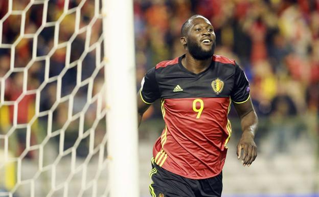 Romelu Lukaku, delantero belga del Manchester United. /Efe