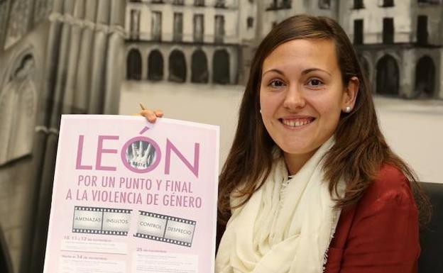 La concejala Marta Mejías, durante la presentación de las actividades./