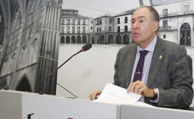 Eduardo López Sendino, concejal de UPL en el Ayuntamiento de León./Campillo