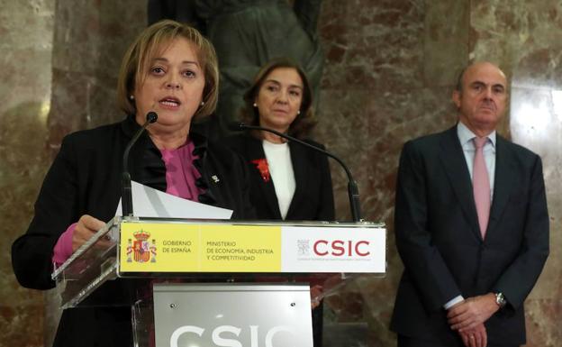 Toma de posesión de la nueva presidenta del CSIC. /EFE