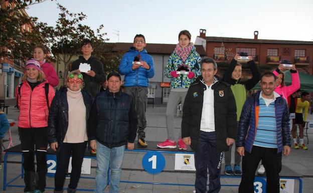 Podio infantil.
