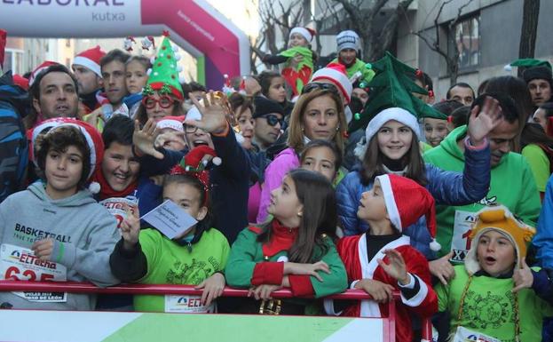 Salida de la San Silvestre popular./
