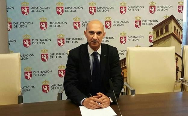 Juan Carlos Fernández, portavoz de Ciudadanos en la Diputación de León./