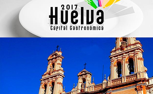 Logo de Huelva como Capital Gastronómica./