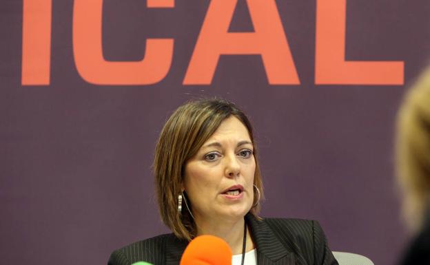 La consejera de Agricultura y portavoz de la Junta, Milagros Marcos, participa en un desayuno informativo de la Agencia Ical/ICAL