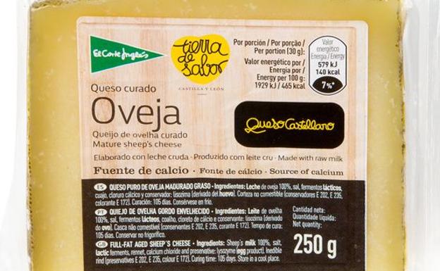 Imagen del sello 'Queso castellano'./