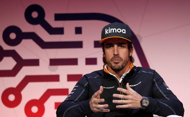 Fernando Alonso compaginará la Fórmula Uno y el WEC. /Reuters