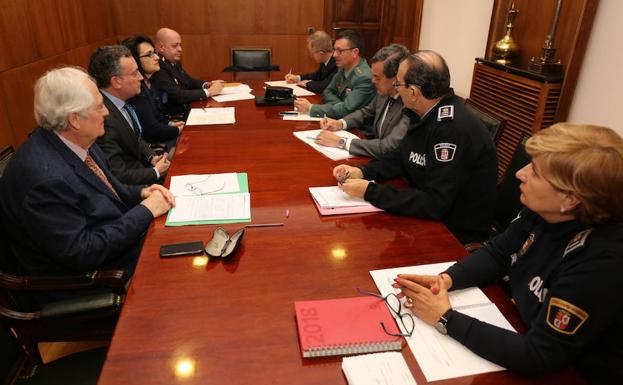 Junta Local de Seguridad de la ciudad de León./