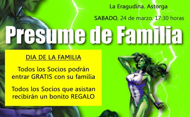 Cartel de la promoción./