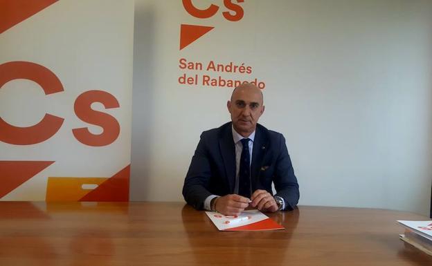 Juan Carlos Fernández, concejal de Ciudadanos en el Ayuntamiento de San Andrés./
