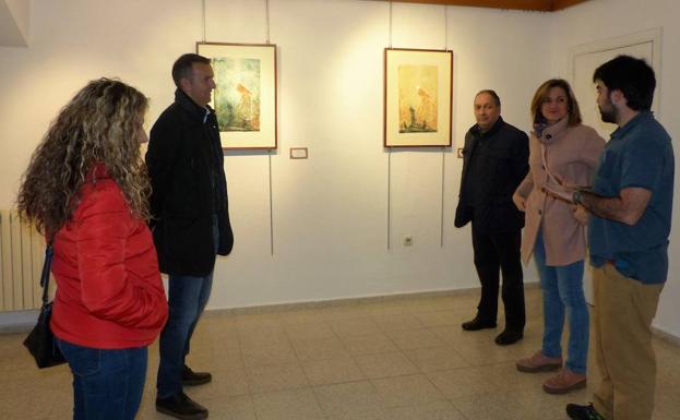 Inauguración de la exposición./