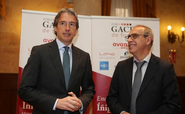 Íñigo de la Serna, este miércoles durante su visita a Salamanca./EFE