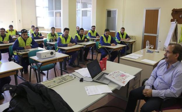 Alumnos de la FP Dual./Margareto