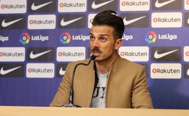Rubén de la Barrera, en sala de prensa./