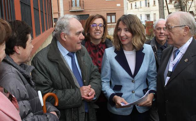 La consejera de Familia e Igualdad de Oportunidades, Alicia García, en las jornadas nacionales de violencia de género 'No entres en su juego'/