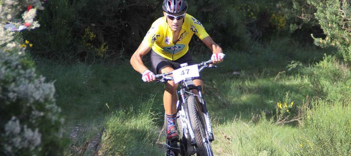 Didier González durante la prueba./