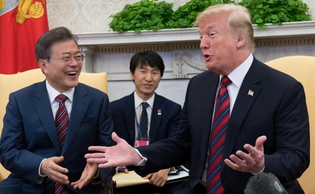 Líder norcoreano recibe carta privada de presidente surcoreano