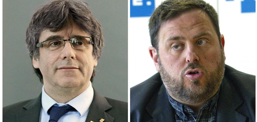 Puigdemont y Junqueras se reunirán el 6 de julio en Estrasburgo