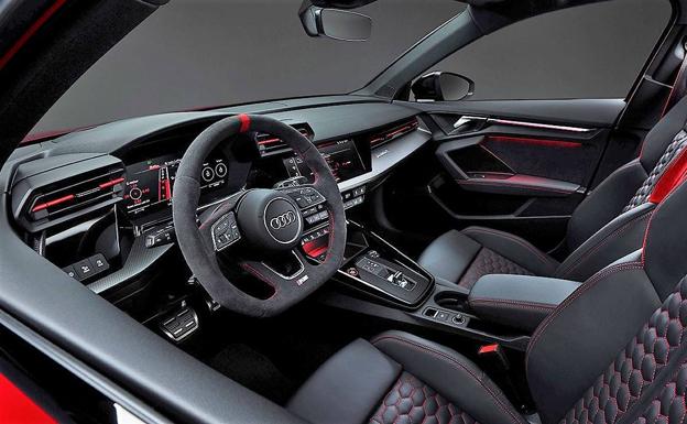 Audi RS 3, interior.