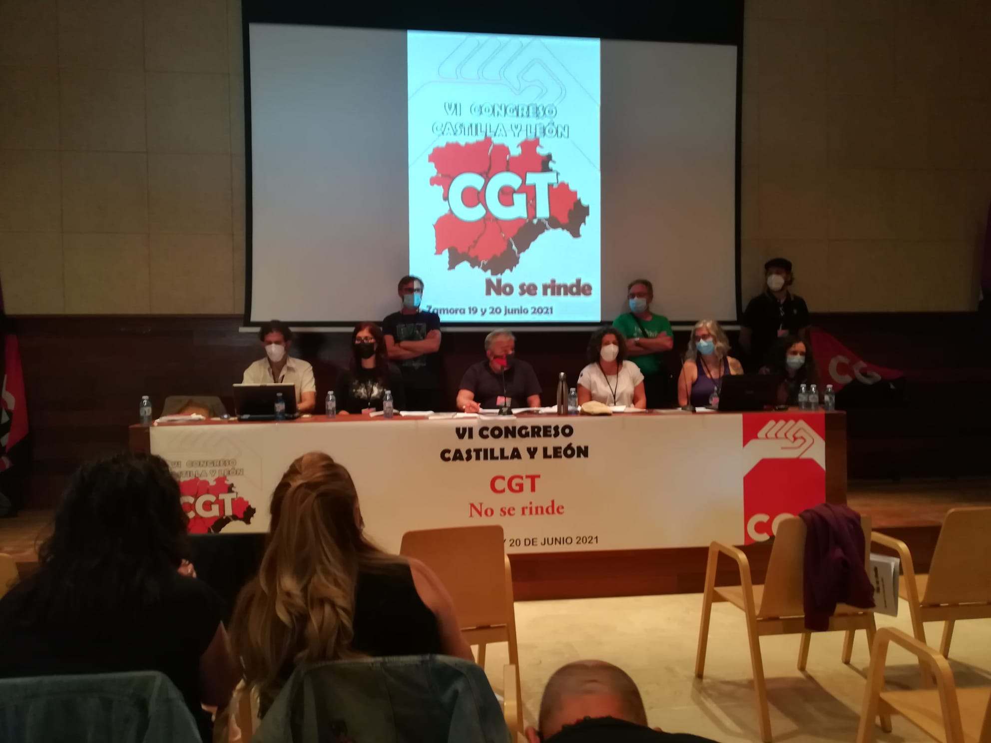 Imagen del VI Congreso de CGT Castilla y León. /