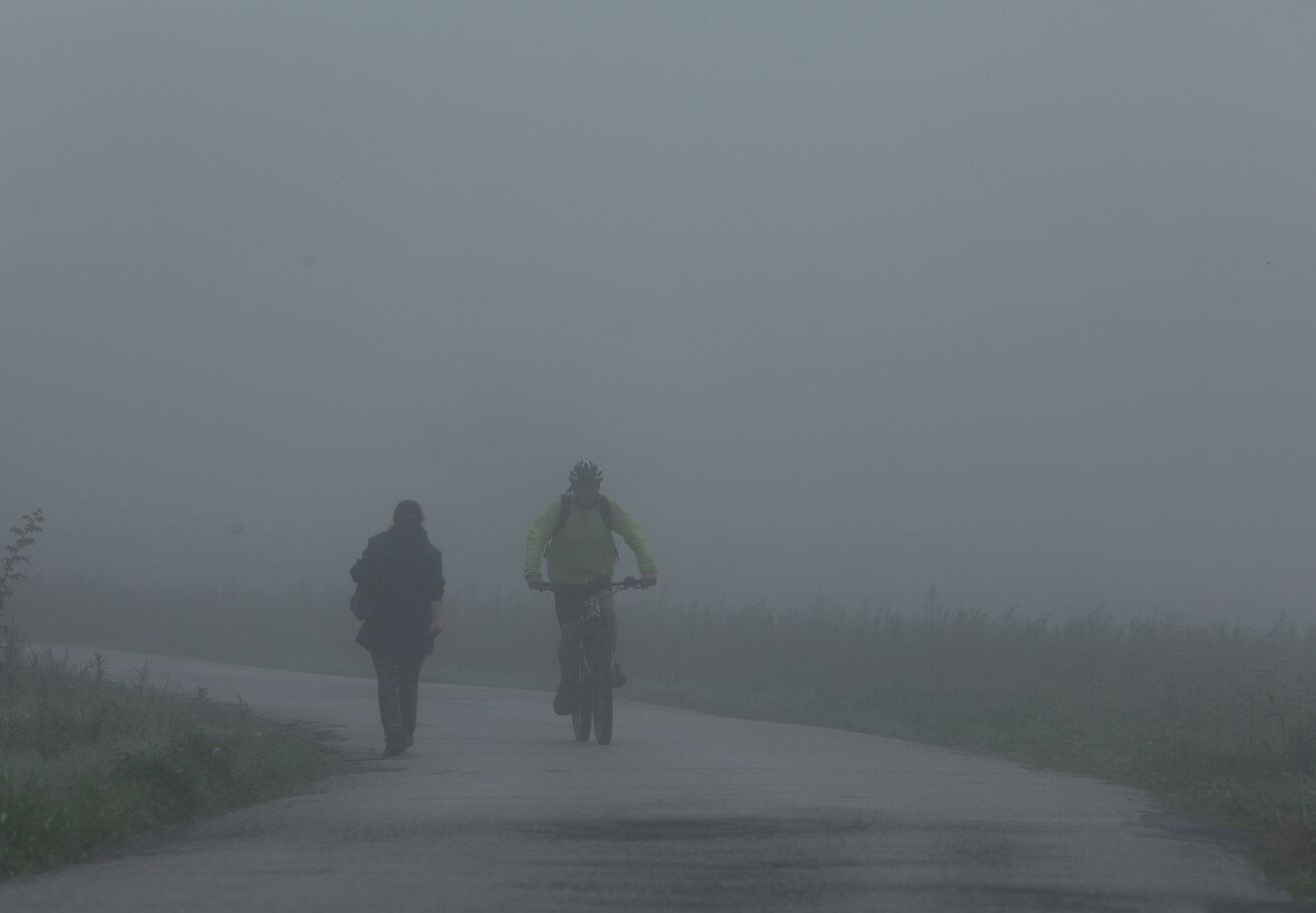 Con la llegada del Otoño aparecen paisajes únicos en la zona del Bierzo. Algunos de ellos, como los de este viernes, marcados por la presencia de la niebla.