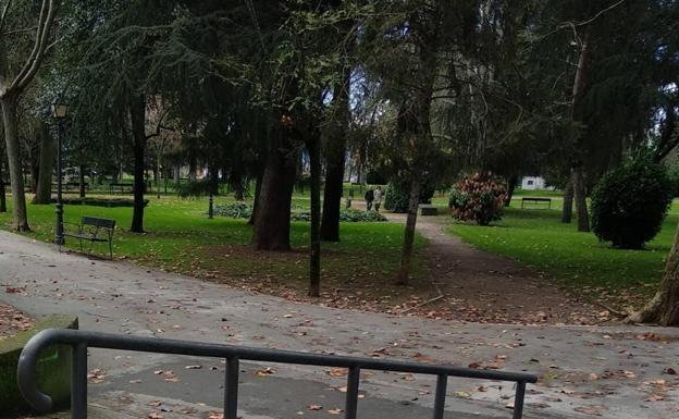 Parque del Plantío en Ponferrada./Carmen Ramos