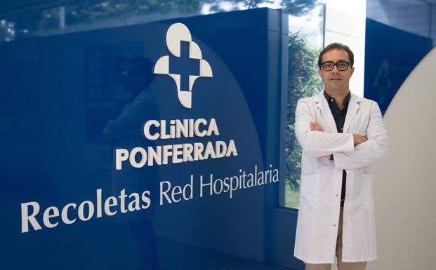 El nuevo director médico de Clínica Ponferrada, Diego Arias./
