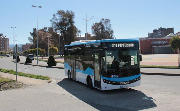 Autobús del Servicio Municipal de Transporte (SMT) de Ponferrada./