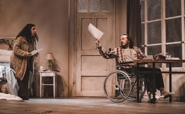 Saltantes Teatro pondrá en escena en el Bergidum la adaptación de 'Misery'./