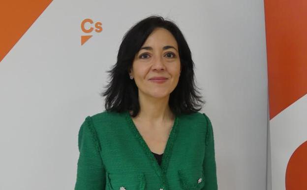 La portavoz de Cs en el Ayuntamiento de Ponferrada, Ruth Morales./