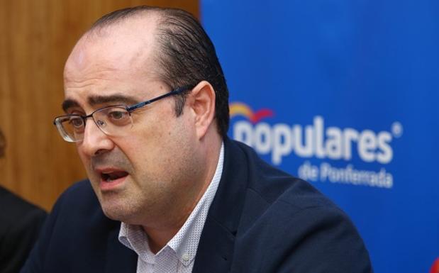 El portavoa municipal del PP, Marco Morala./César Sánchez